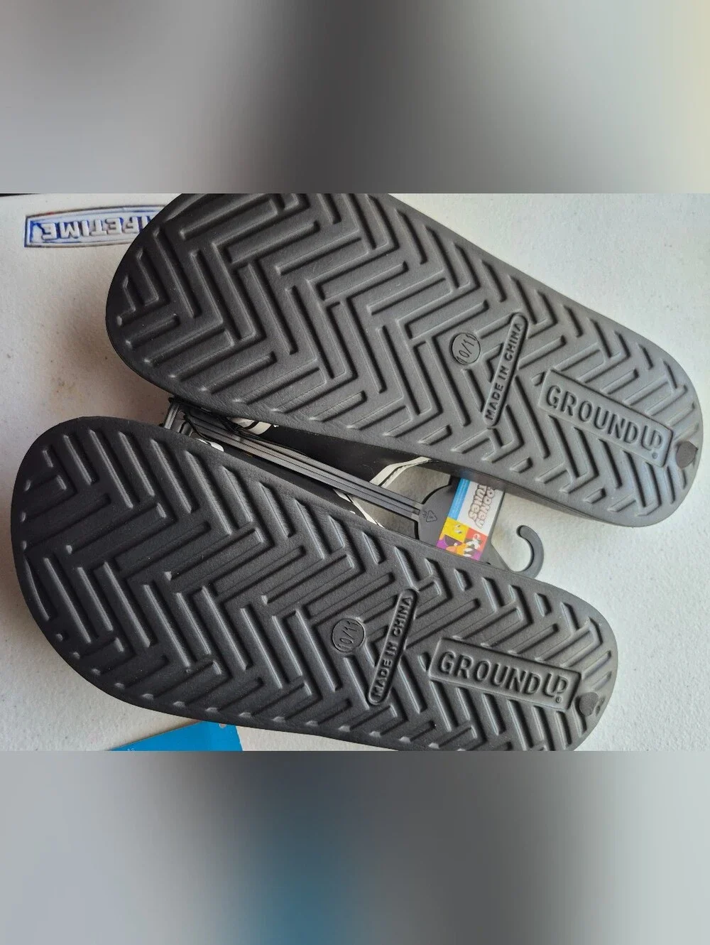 NWT Looney Tunes Character Black Slide Sandals Size 10-11